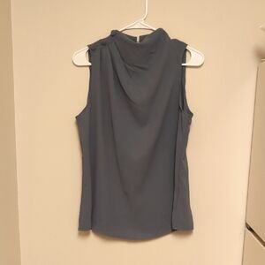 SHEIN Gray Sleeveless Blouse